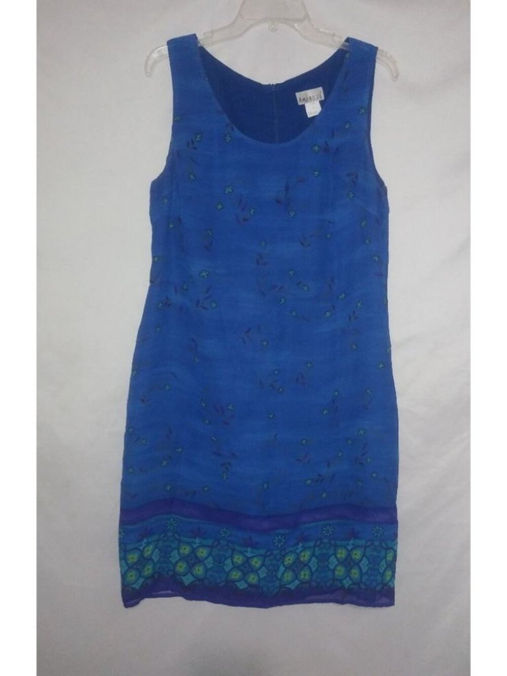 Amorose 14 Lapis Lime Gorgeous Shift Dress Plus